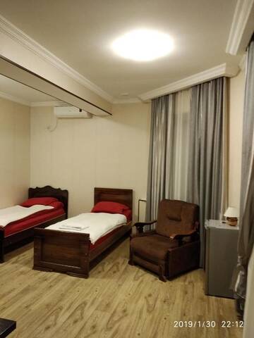 Фото номера Люкс с 1 спальней и диваном-кроватью Отель Alma-Ata Hotel г. Боржоми 4