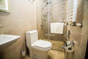 Фото номера Улучшенный трехместный номер Отель Milano Palace Borjomi г. Боржоми 22
