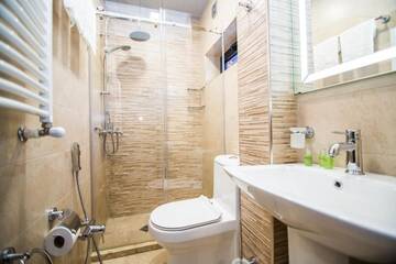 Фото номера Улучшенный трехместный номер Отель Milano Palace Borjomi г. Боржоми 29