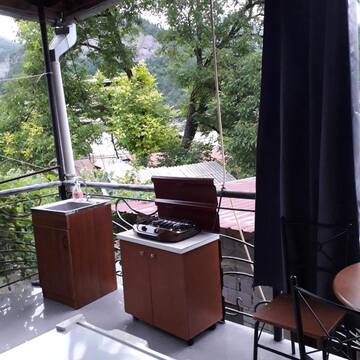 Фото номера Четырехместный номер с видом на горы Гостевой дом Guest House Nana г. Боржоми 7