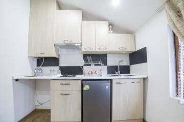 Фото номера Стандартный трехместный номер Отели типа «постель и завтрак» Guest House Khatuna г. Боржоми 21