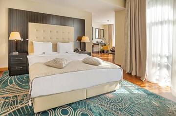 Фото номера Номер с кроватью размера &quot;king-size&quot; и видом - Для некурящих Отель Crowne Plaza - Borjomi г. Боржоми 3