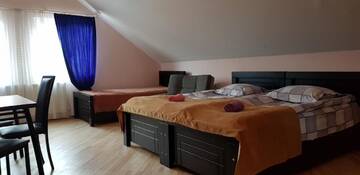 Фото номера Трехместный номер с видом на горы Гостевой дом Guest house Likani 2017 г. Боржоми 12