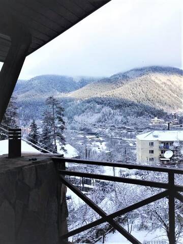 Фото номера Дом с 3 спальнями Дома для отпуска Mountain House Borjomi г. Боржоми 7