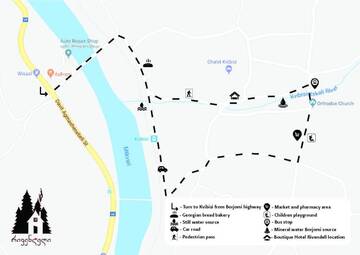 Фото номера Стандартный одноместный номер с общей ванной комнатой Отель Rivendell г. Боржоми 8