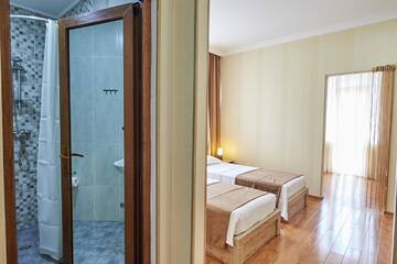 Фото номера Стандартный семейный номер Отель Hotel Old Borjomi г. Боржоми 9