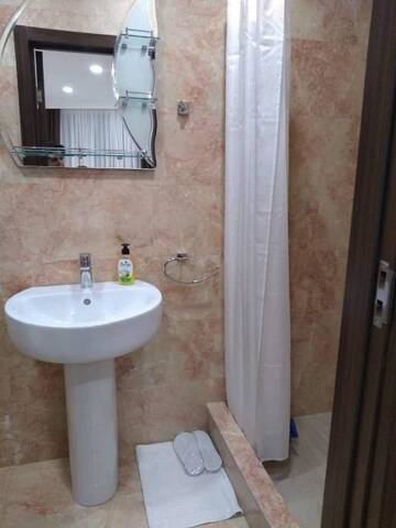 Фото номера Двухместный номер Делюкс с 1 кроватью и балконом Гостевой дом Luxury studio at Pirosmani 22 in central Borjomi г. Боржоми 27