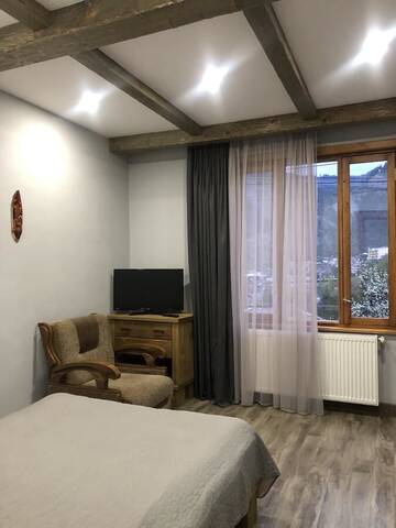 Фото номера Большой двухместный номер с 1 кроватью Гостевой дом GUEST HOUSE BORJOMI VERDE г. Боржоми 4