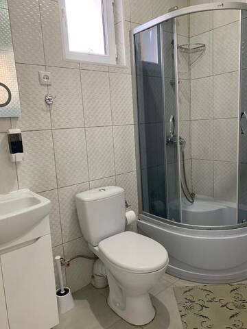 Фото номера Двухместный номер с 2 отдельными кроватями и видом на город Гостевой дом Гостевой дом на Хандзтели 15 г. Боржоми 6